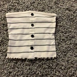 Striped Crop Top